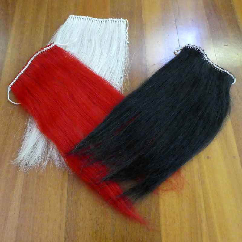 Wushu Spear/Weapon Luxury HorseHair Tassel (Qiang Ying)