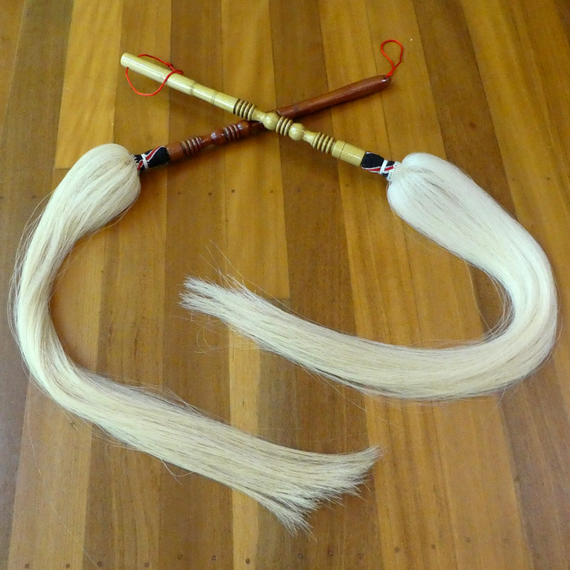 Fuchen (Horsetail Whisk) - Taoist Genuine Horsehair