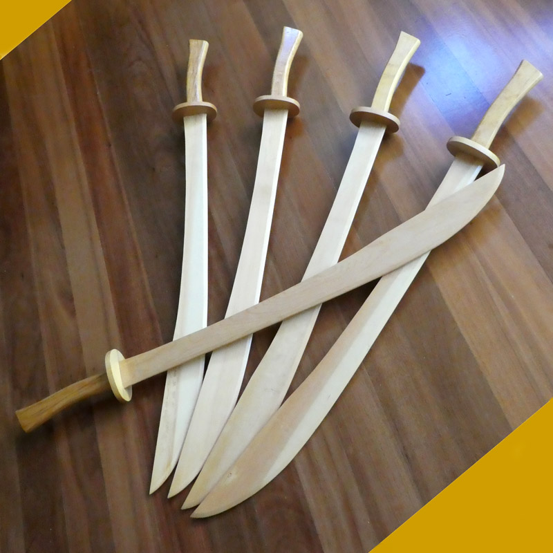 Wooden Tai Chi Broadswords (Dao)