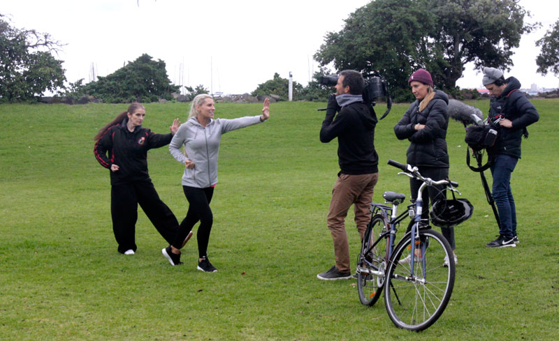 JinLi Wushu-Tai Chi was recently approached by the producers of the Channel 10 television program