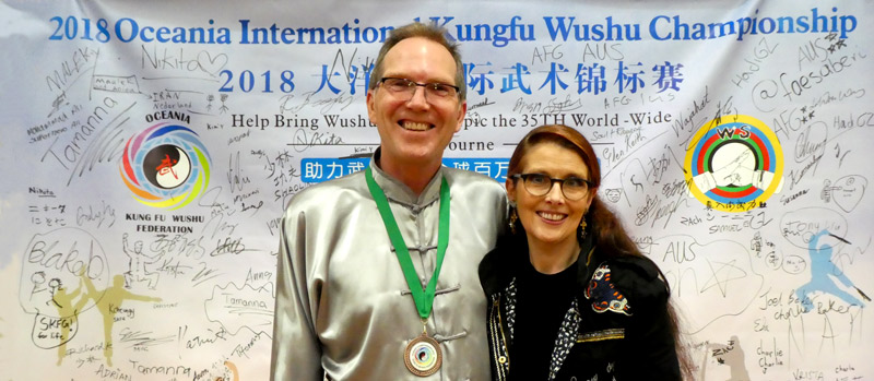 JinLi Medal at Oceania Kung Fu Wushu Championships 2018